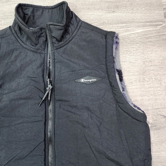 CHAMPION AOP Men's Reversible Camo Zip Up Vest Medium - Picture 14 of 16